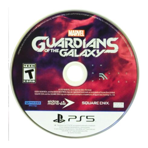 Konzol játék, PS5 Marvel's Guardians of the Galaxy Használt Borító nélküli