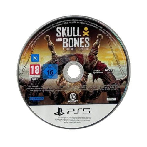 Konzol játék, PS5 Skull and Bones Használt Borító nélküli
