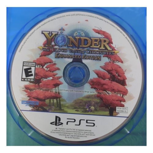 Konzol játék, PS5 Yonder: The Cloud Catcher Chronicles Használt Borító nélk