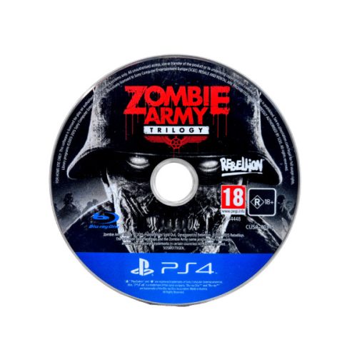 Konzol játék, PS4 Zombie Army Trilogy Használt Borító nélküli