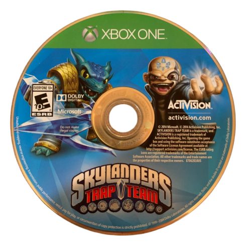 Konzol játék, Xbox One Skylanders Trap Team Használt Borító nélküli