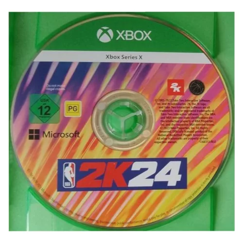 Konzol játék, Xbox Series X NBA 2k24 Használt Borító nélküli