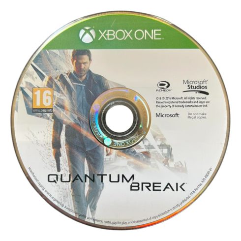 Konzol játék, Xbox One Quantum Break Használt Borító nélküli