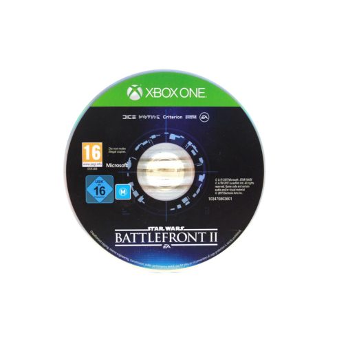 Konzol játék, Xbox One Star Wars Battlefront 2 Használt Borító nélküli