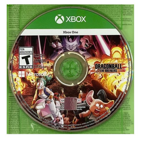 Konzol játék, Xbox One Dragonball The Breakers Használt Borító nélküli
