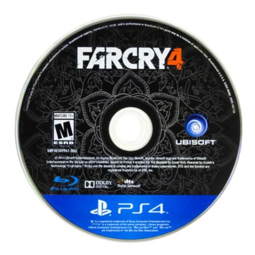 Konzol játék, PS4 Far Cry 4 Használt Borító nélküli