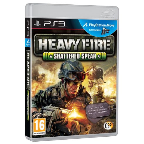 Konzol játék, PS3 Heavy Fire Shattered Spear Használt