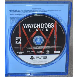   Konzol játék, PS5 Watch Dogs Legion Használt Borító nélküli