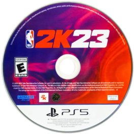 Konzol játék, PS5 NBA 2k23 Használt Borító nélküli