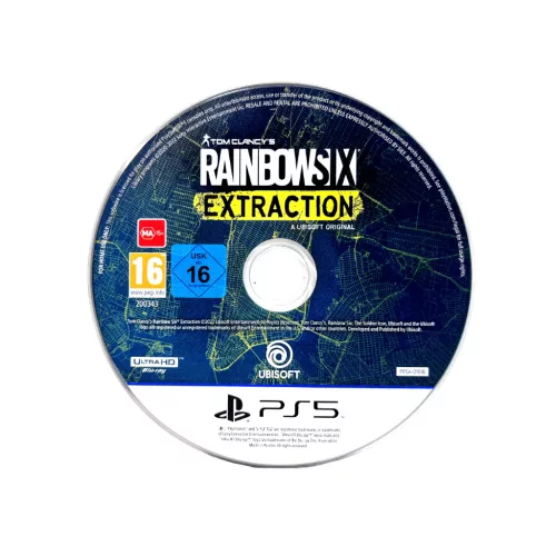 Konzol játék, PS5 Tom Clancy's Rainbow Six Extraction Használt Borítónélkül