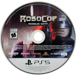   Konzol játék, PS5 Robocop Rogue City Használt Borító nélküli