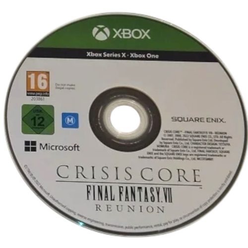 Konzol játék, Xbox One Crisis Core F.F. Reunion Használt Borító nélküli
