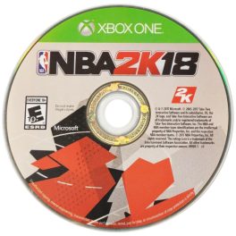   Konzol játék, Xbox One NBA 2k18 Használt Borító nélküli