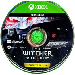   Konzol játék, Xbox Series X The Witcher 3 Használt Borító nélküli