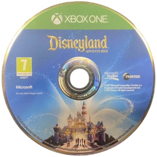 Konzol játék, Xbox One Disneyland Adventures Használt Borító nélküli