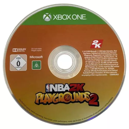 Konzol játék, Xbox One NBA 2k Playgrounds 2 Használt Borító nélküli