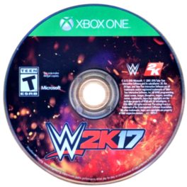   Konzol játék, Xbox One WWE 2k17 Használt Borító nélküli