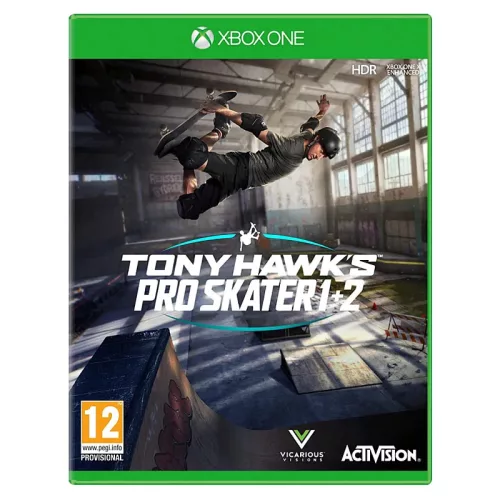 Konzol játék, Xbox One Tony Hawk's Pro Skater 1+2 Használt Borító nélküli
