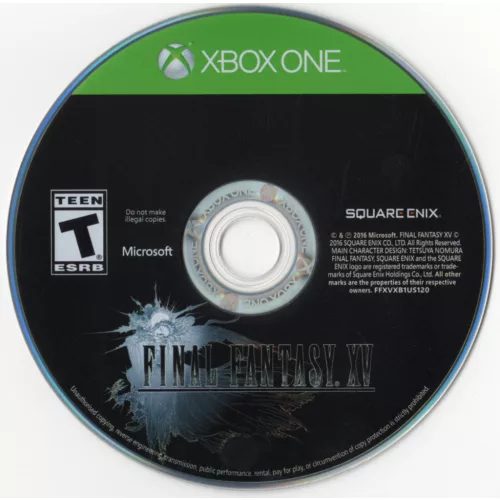 Konzol játék, Xbox One Final Fantasy XV Használt Borító nélküli