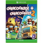 Konzol játék, Xbox One Overcooked 1+2 Használt Borító nélküli