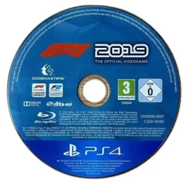 Konzol játék, PS4 F1 2019 Használt Borító nélküli