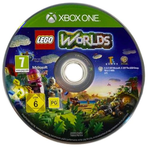 Konzol játék, Xbox One LEGO Worlds Használt Borító nélküli
