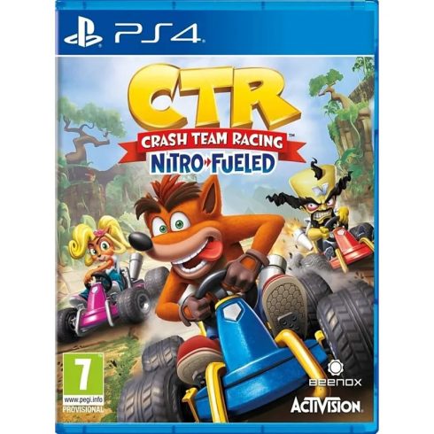 Konzol játék, PS4 CTR Crash Team Rcig Nitro Fuled Használt