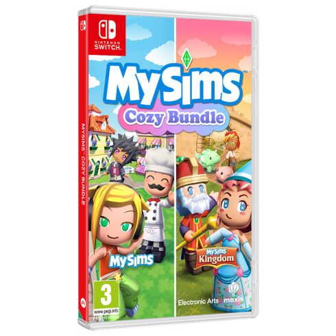 Konzol játék, Nintendo Switch MySims Cozy Bundle Új