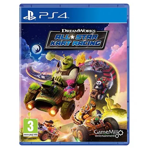 Konzol játék, PS4 DreamWorks All Star Kart Racing Használt