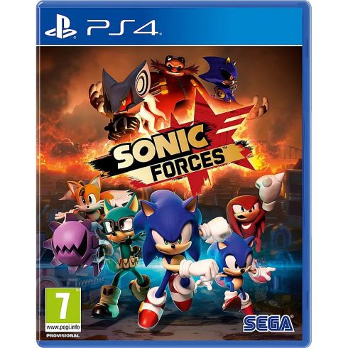 Konzol játék, PS4 Sonic Forces ÚJ