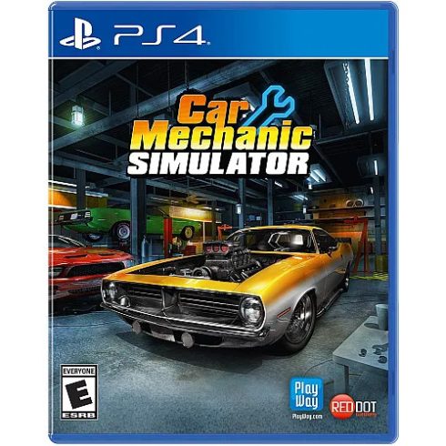 Konzol játék, PS4 Car Mechanic Simulator ÚJ