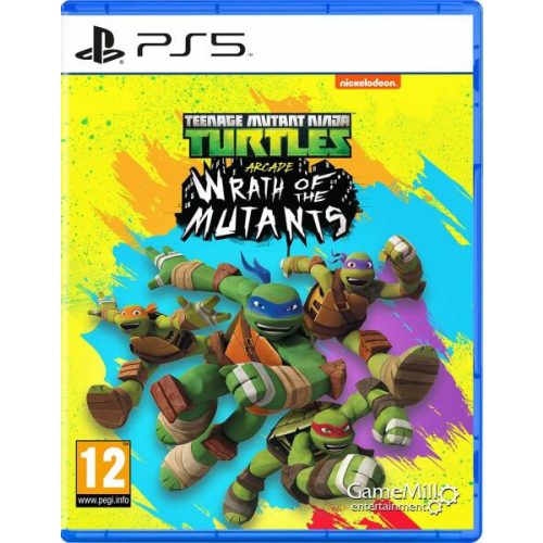 Konzol játék, PS5 Teenage Mutant Ninja Turtles Arcade Használt