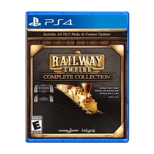 Konzol játék, PS4 Railway Empire Complete Edition Új