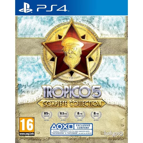 Konzol játék, PS4 Tropico 5 Complete Collection Használt