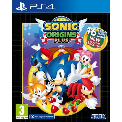 Konzol játék, Ps4 Sonic Origins Plus Limited Edition új