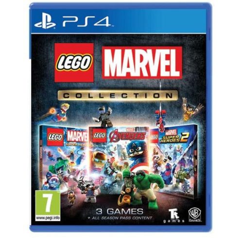 Konzol játék, PS4 Lego Marvel Collection új