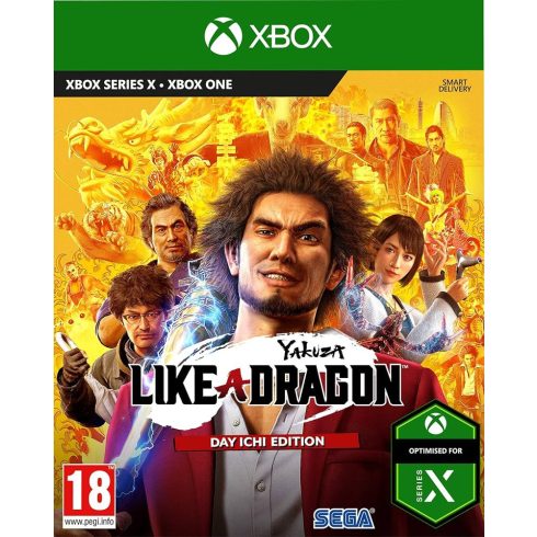 Konzol játék, Xbox One Yakuza: Like a Dragon Day Ichi Steelbook Használt