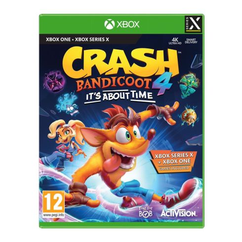Konzol játék, Xbox One Crash Bandicoot 4 Használt