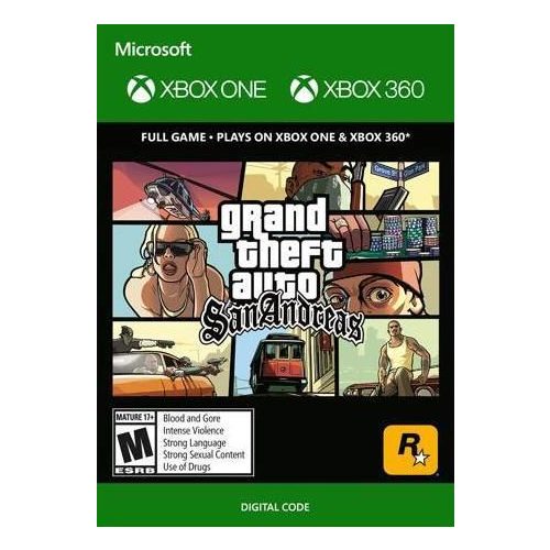 Konzol játék, Xbox one/Xbox 360 GTA San Andreas Új