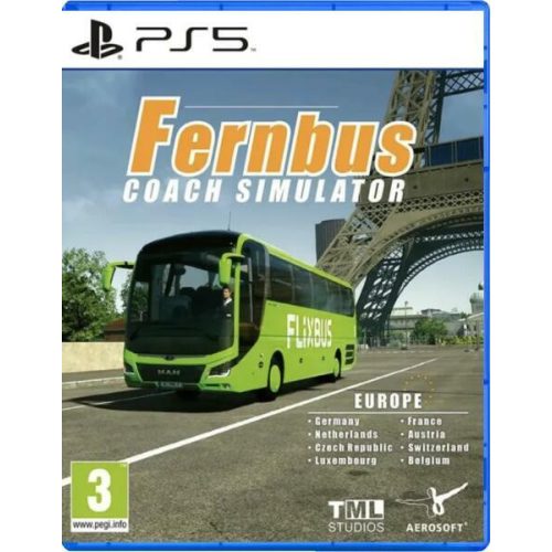 Konzol játék, PS5 Fernbus Coach Simulator Új