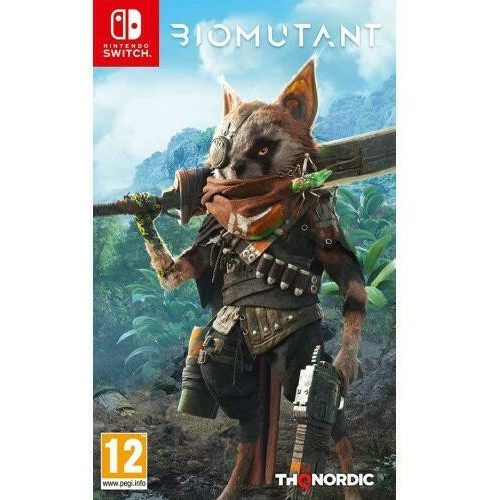 Konzol játék, Switch Biomutant Használt boritó nélküli