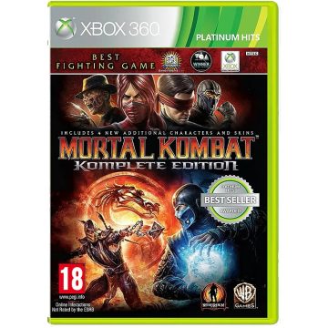   Konzol járék, Xbox 360 Mortal Kombat Komplete Edition használt