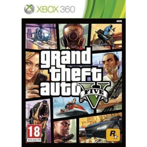 Konzol játék, Xbox 360 GTA 5 Új