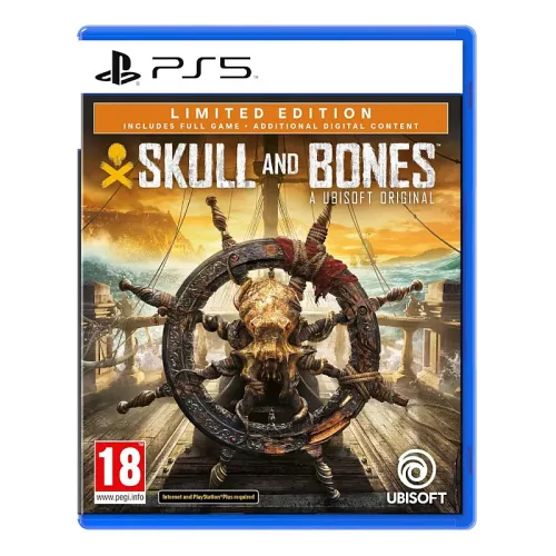 Konzol játék, PS5 Skull and Bones Limited Edition Használt
