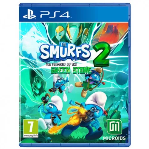 Konzol játék, Ps4 The Smurfs 2 Green Stone új (hupikék törpikék)