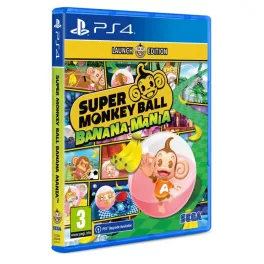 Konzol játék, Super Monkey Ball Banana, PS4 használt