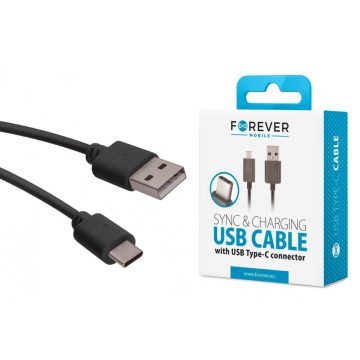 Forever Type-C USB utángyártott adatkábel 1m