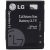 LG LGIP-580A használt gyári akkumulátor KU990, KM900, KC910 Li-Ion 1000 mAh (GB)