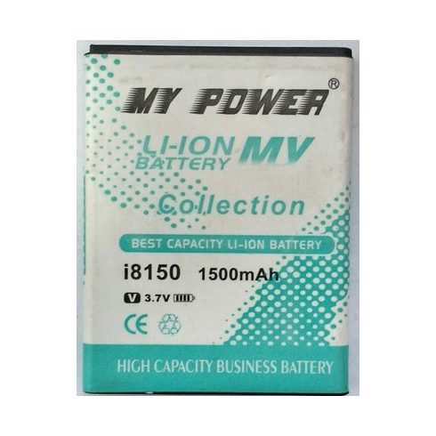 Samsung EB484659VU utángyártott akkumulátor i8150, S5690 MyPower Li-Ion 1500 mAh (ugy)