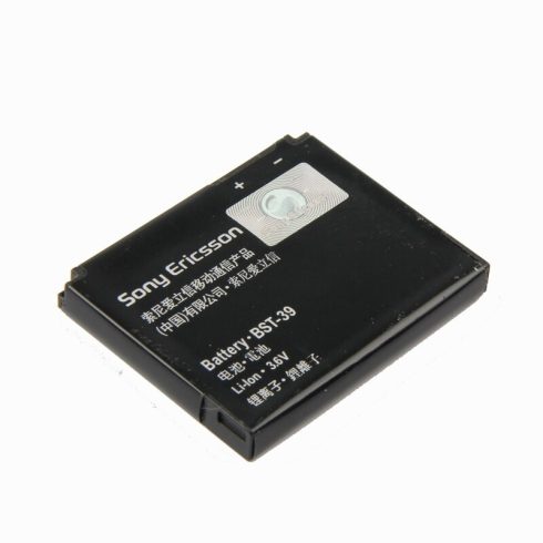 Sony Ericsson (BST-39) gyári akkumulátor W910,W380 Li-Ion 920 mAh (gy)